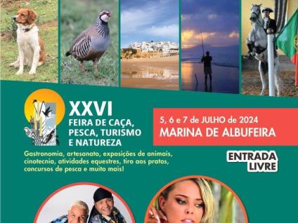 Cartaz XXVI Feira de caça e pesca