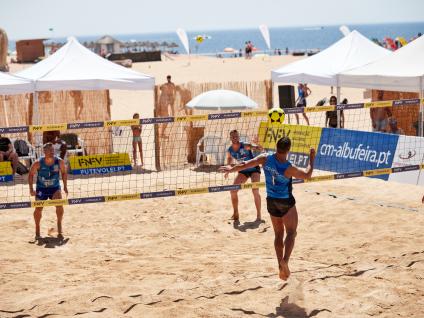 Partida de Futevolei