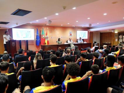 Homenagem no Salão Nobre dos Paços do Concelho
