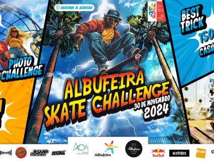 Cartaz - Albufeira Skate Challenge 2024