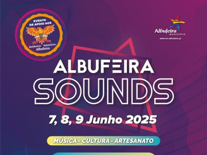 Cartaz Albufeira Sounds 2025