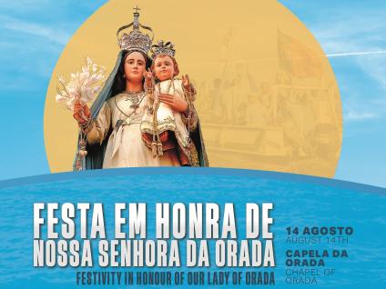 Cartaz - Festa em Honra de Npssa Senhora da Orada