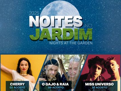Cartaz Noites no Jardim