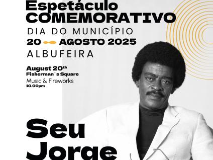 Cartaz - Espetáculo comemorativo Seu Jorge