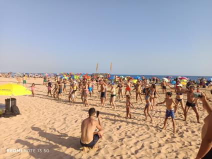 Fitness na praia