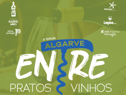 Cartaz - Entre Pratos e Vinhos