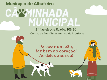 Cartaz - Cãominhada Municipal