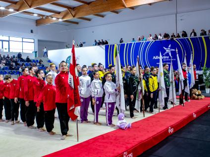 JOVENS GINASTAS VIERAM A ALBUFEIRA DISPUTAR CAMPEONATOS TERRITORIAIS