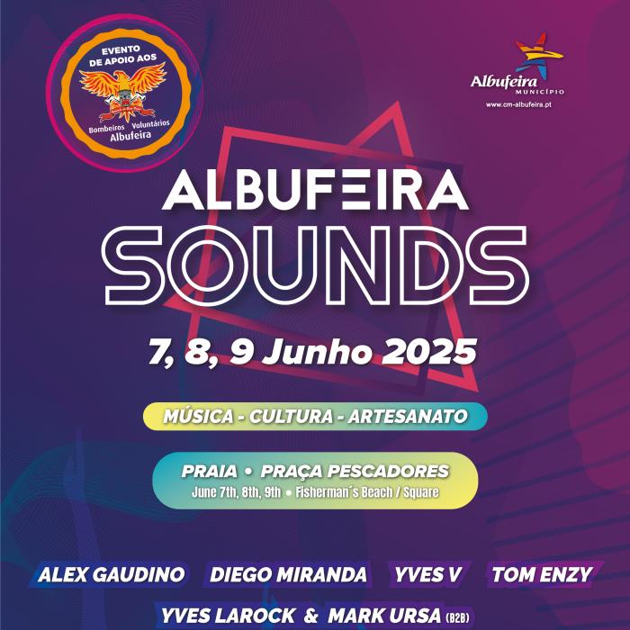 Cartaz Albufeira Sounds 2025