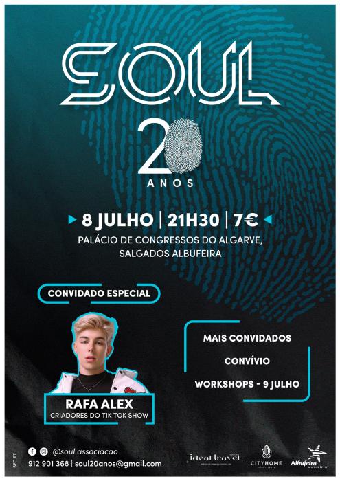 Cartaz - SOUL 20 Anos