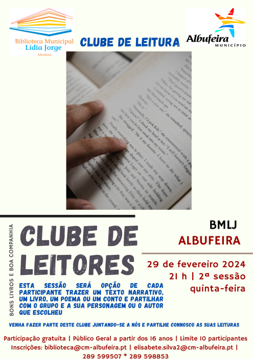 Clube de Leitores - Fevereiro 2024