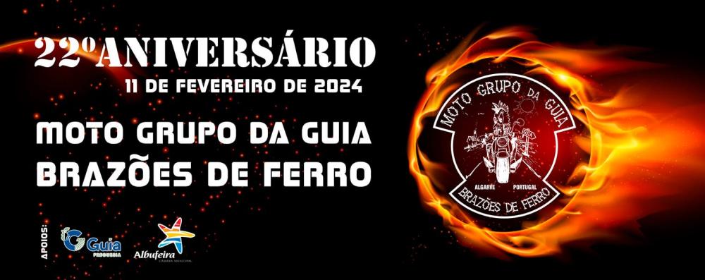 22º Aniversário - Moto Grupo da Guia | Brazões de Ferro