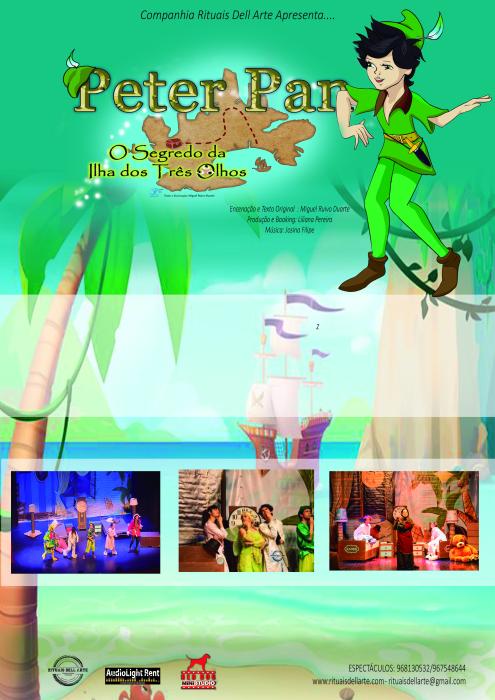 Cartaz - Peter Pan e o Segredo da Ilha dos Três Olhos