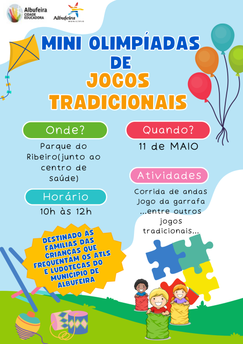 Cartaz - Mini-Olimíadas