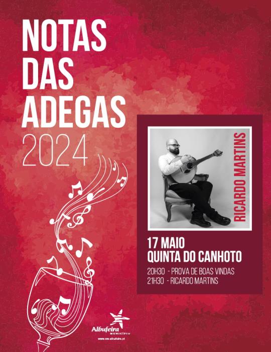 Cartaz - Notas das Adegas - 17 maio de 2024