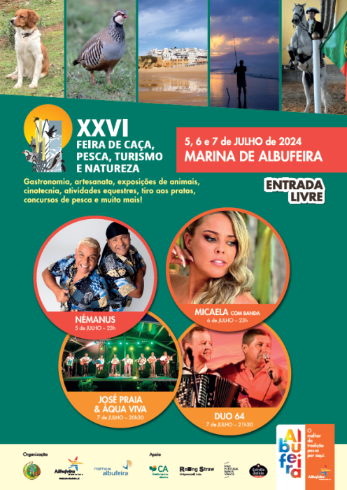 Cartaz - XXVI Feira de Caça, Pesca, Turismo e Natureza
