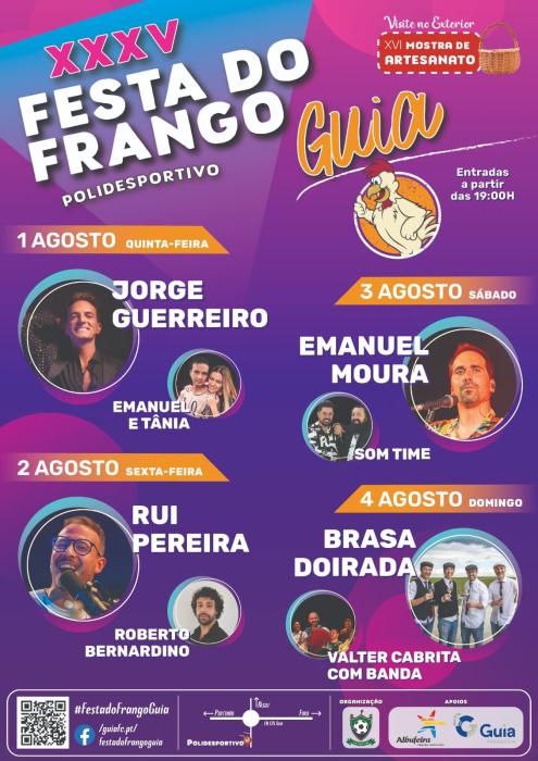 Cartaz - XXXV Festa do Frango da Guia