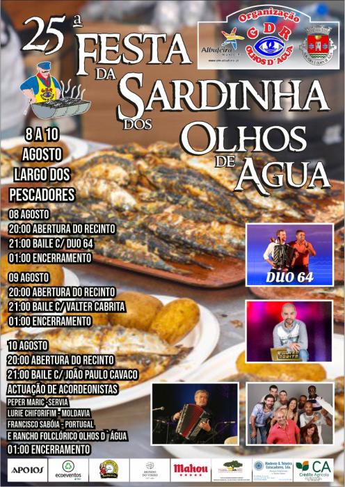 25ª Festa da Sardinha de Olhos de Água