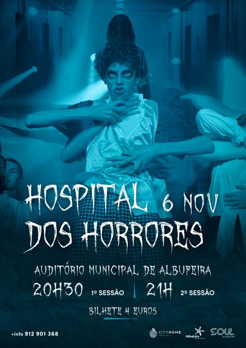 Cartaz - Hospital dos Horrores | Associação SOUL