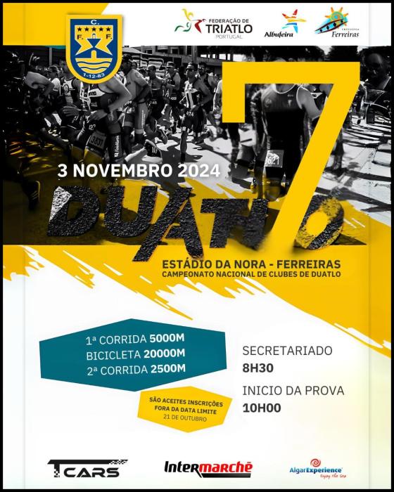 VII Duatlo do FC Ferreiras e Campeonato Nacional de Clubes de Duatlo