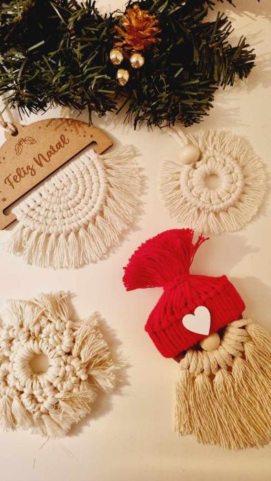 Workshop Ornamentos de Natal em Macramé