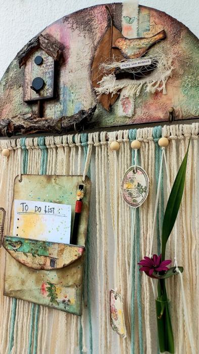 Workshop de Mix Media Art – Painel Decorativo