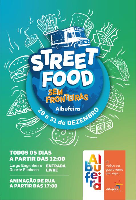 Cartaz - Street Food Sem Fronteiras