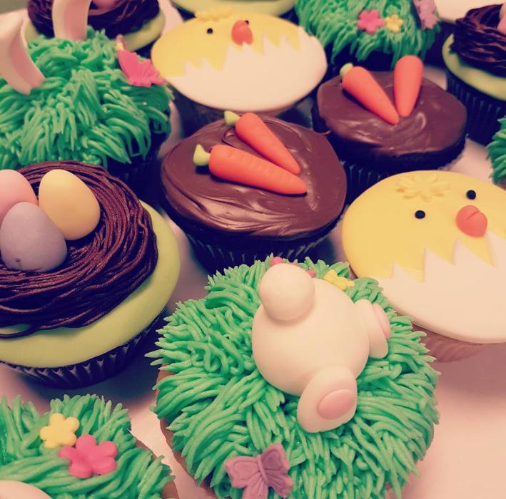 Workshop de Cake Design - Decoração de Cupcakes de Páscoa
