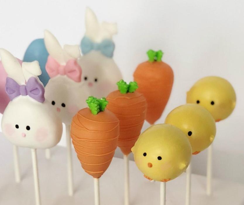 Workshop de Cake Design - Decoração de Cake Pops alusivos à Páscoa
