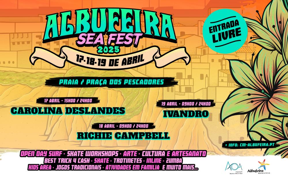 Cartaz - Albufeira Seafest 2025