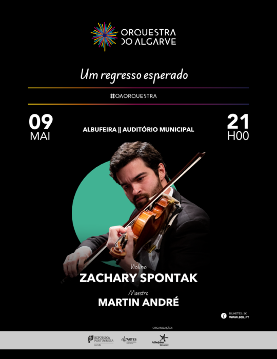 Cartaz - Um regresso esperado pela Orquestra do Algarve