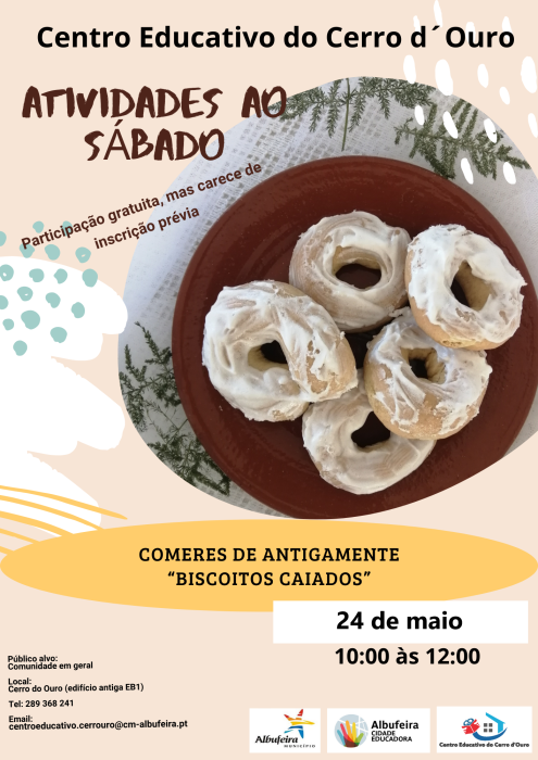 Ativivdades ao sábado - Comeres de antigamente