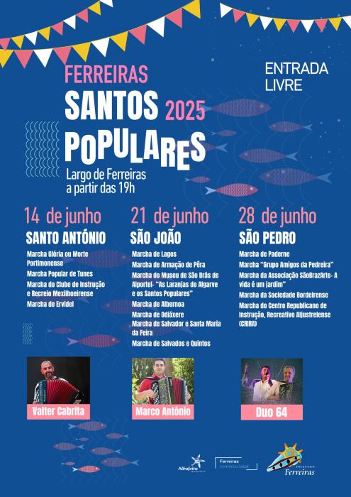 Cartaz - Santos Populares Ferreiras 2025