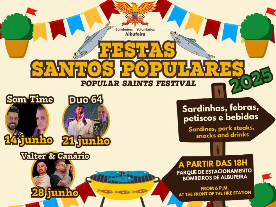 Cartaz - Festas Santos Populares AHBVA