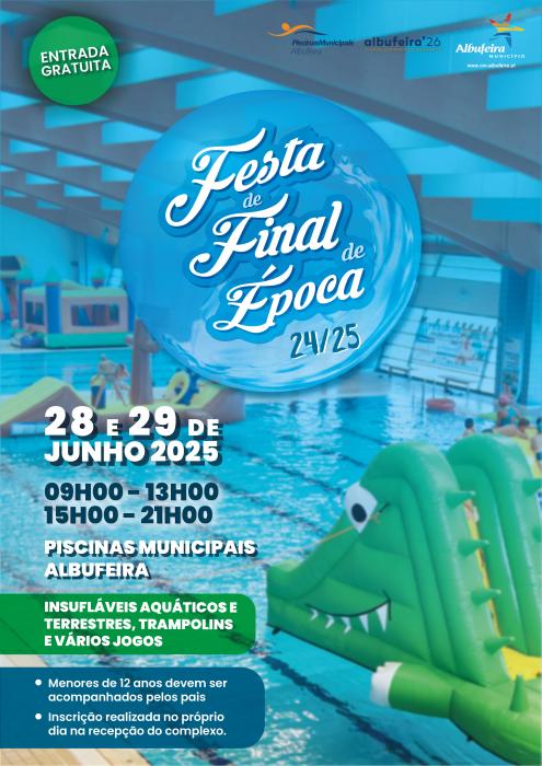Cartaz - Festa de Final de época 24/25