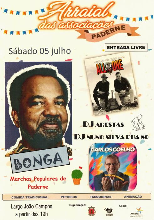 Cartaz Arraial das associações