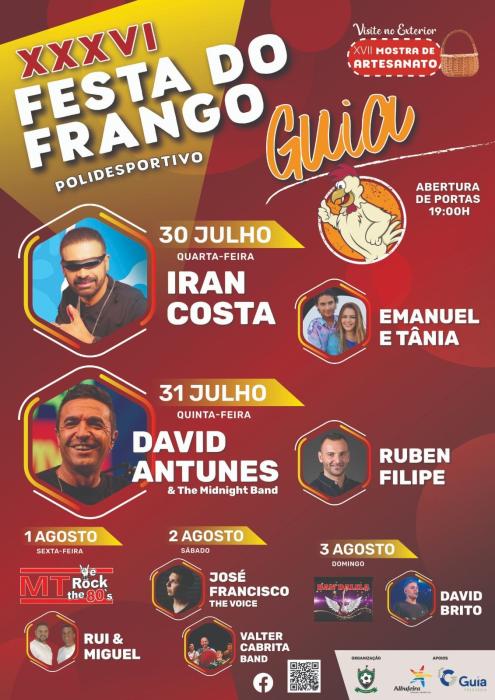 Cartaz - 36.ª Festa do Frango da Guia