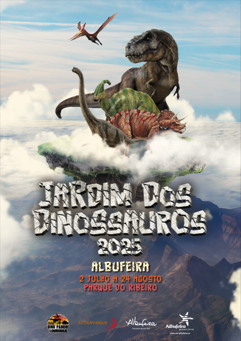 Cartaz - Jardim dos Dinossauros