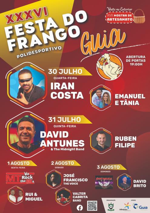 Cartaz - Festa do Frango da Guia