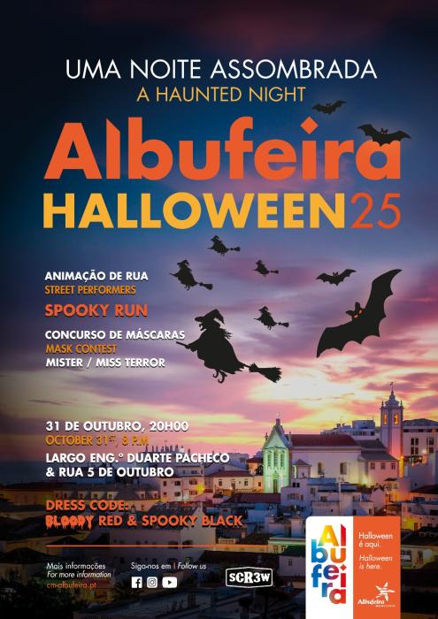 Cartaz - Albufeira Halloween 2025