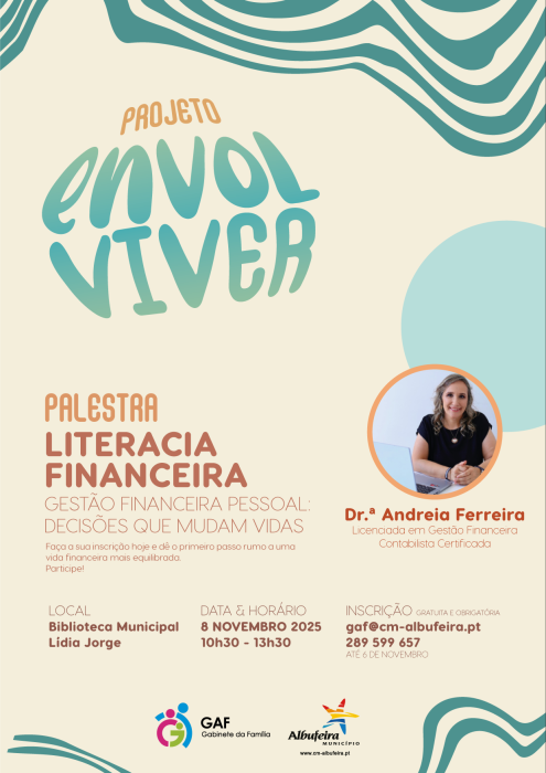 Cartaz Envolviver 8 Novembro 2025