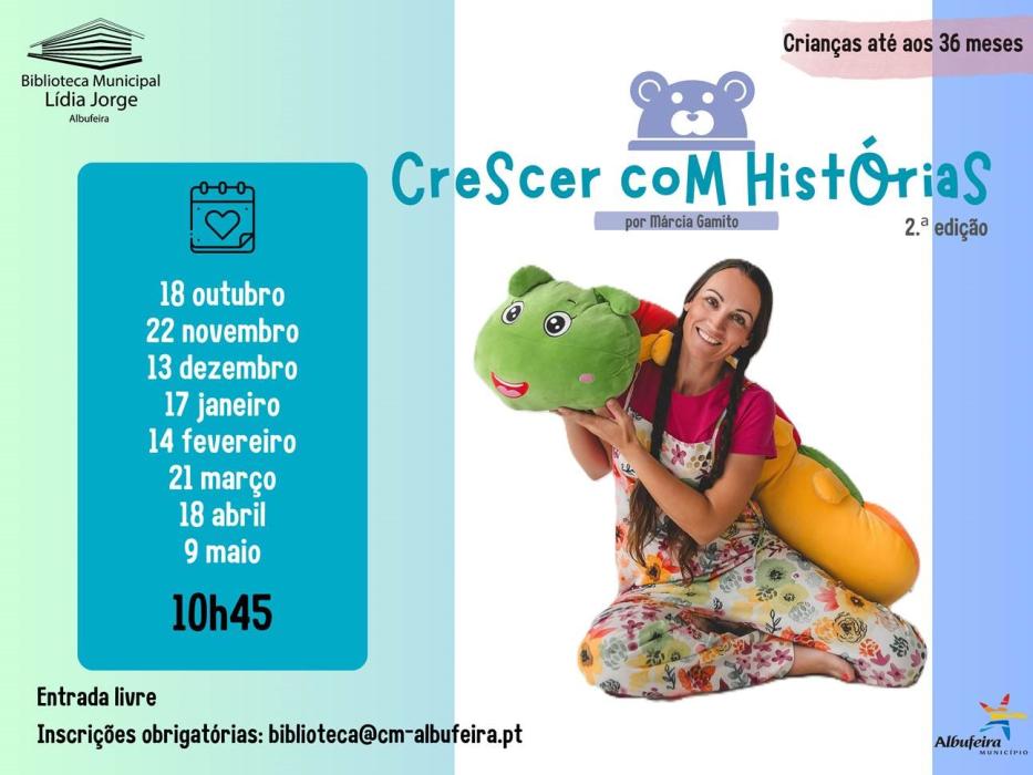 Folheto - Crescer com Histórias