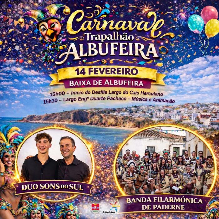 Carnaval Trapalhão 2026 - Albufeira
