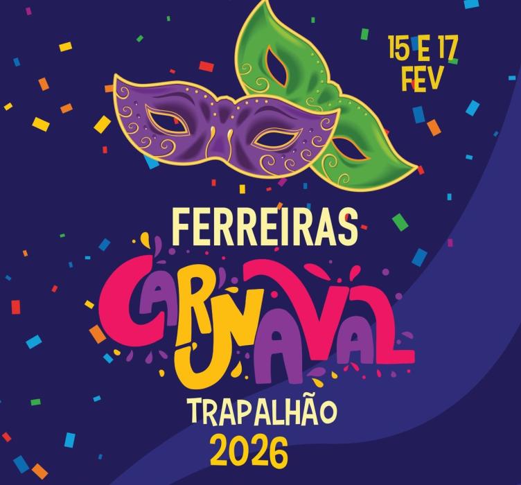 Cartaz - Carnaval Trapalhão de Ferreiras
