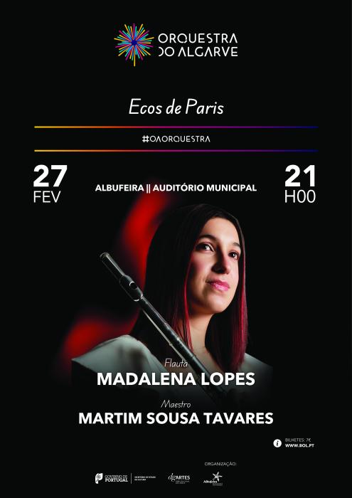 Cartaz - Ecos de Paris | Orquestra do Algarve