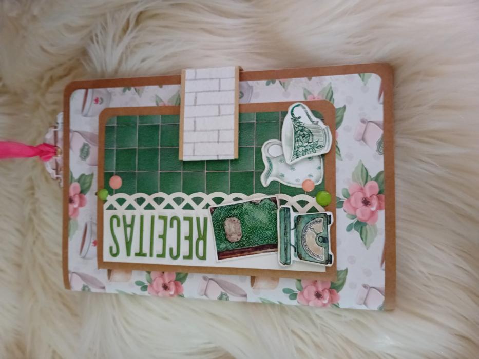 Workshop de Scrapbook – Caderno de Receitas
