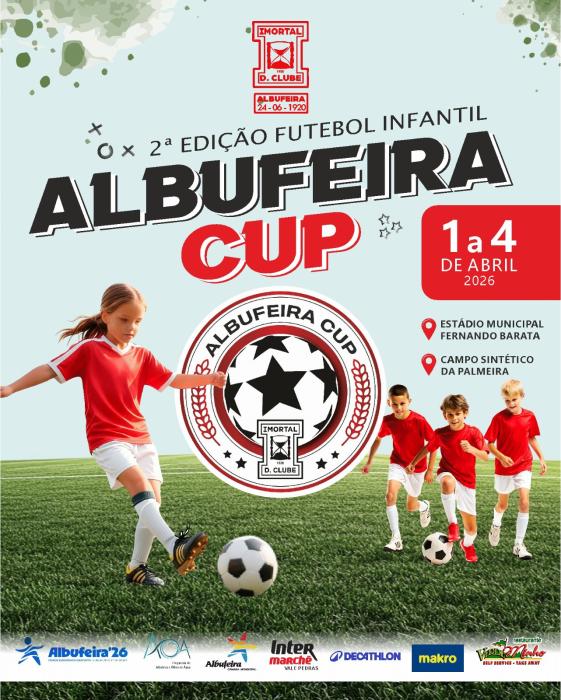 Cartaz - 2ª Edição Futebol Infantil Albufeira Cup