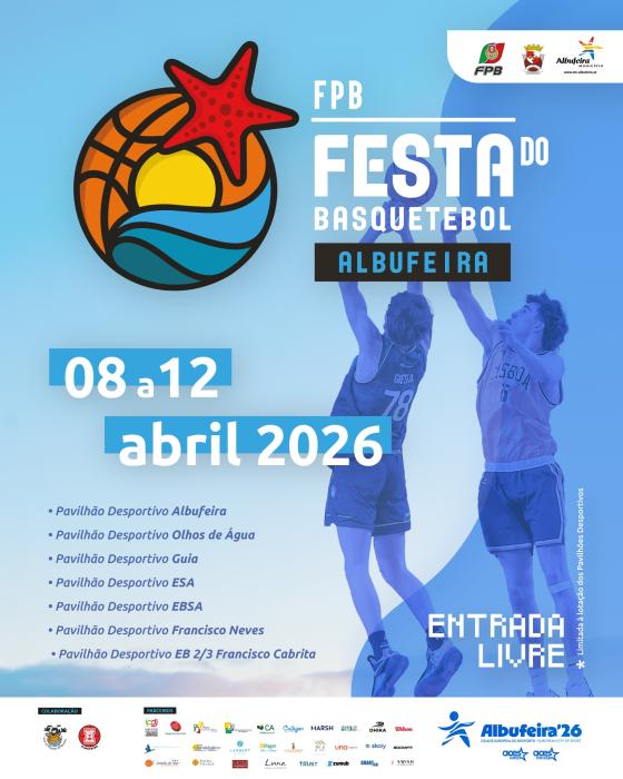Cartaz - Festa do Basquetebol Albufeira