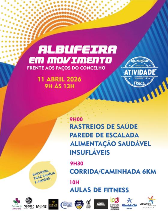 Cartaz - Albufeira em Movimento