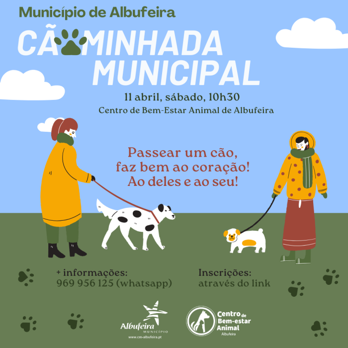 Cãominhada Municipal - 11 de abril de 2026